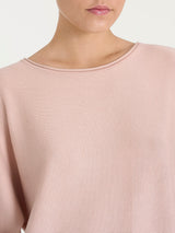 Maglia con manica pipistrello Four Seasons Rosa Donna - Ragno