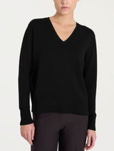 Maglia con scollo a V Four Seasons Neri Donna - Ragno