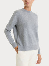 Maglia girocollo tinta unita in Natural Soft Neri Donna - Ragno