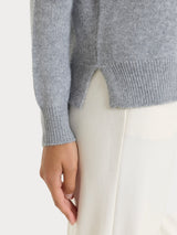 Maglia girocollo tinta unita in Natural Soft Neri Donna - Ragno