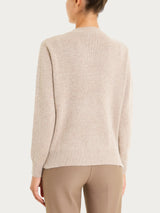 Maglia girocollo tinta unita in Natural Soft Grigi Donna - Ragno