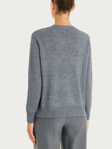 Maglia girocollo tinta unita in Natural Soft Neri Donna - Ragno