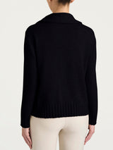 Maglia con collo a ciambella in Natural Soft Neri Donna - Ragno