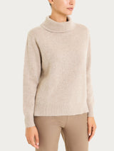 Maglia con collo a ciambella in Natural Soft Grigi Donna - Ragno