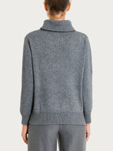 Maglia con collo a ciambella in Natural Soft Neri Donna - Ragno