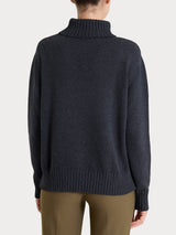 Dolcevita in filato Winter Cotton Neri Donna - Ragno