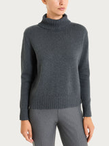 Dolcevita in filato Winter Cotton Neri Donna - Ragno