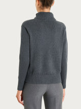 Dolcevita in filato Winter Cotton Neri Donna - Ragno