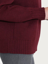 Dolcevita in filato Winter Cotton Viola Donna - Ragno