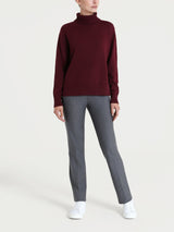 Dolcevita in filato Winter Cotton Viola Donna - Ragno