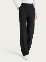 Pantalone ampio con taschino in Compact Neri Donna - Ragno