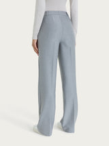 Pantalone ampio con taschino in Compact Neri Donna - Ragno