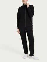 Giubbino con zip in Velvet Neri Donna - Ragno