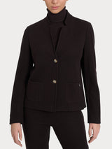 Blazer corto in Velvet Marroni Donna - Ragno