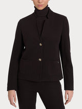 Blazer corto in Velvet Marroni Donna - Ragno