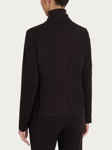 Blazer corto in Velvet Marroni Donna - Ragno