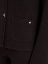 Blazer corto in Velvet Marroni Donna - Ragno