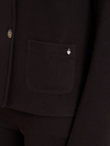 Blazer corto in Velvet Marroni Donna - Ragno