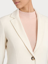 Blazer con due bottoni in Velvet Bianchi Donna - Ragno