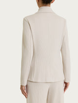 Blazer con due bottoni in Velvet Bianchi Donna - Ragno