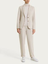 Blazer con due bottoni in Velvet Bianchi Donna - Ragno