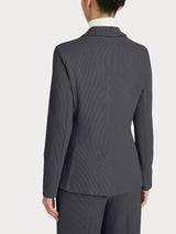 Blazer con due bottoni in Velvet Grigi Donna - Ragno