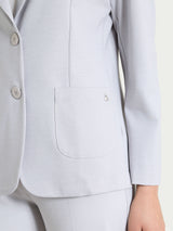 Blazer due bottoni in Cashmere Compact Neri Donna - Ragno