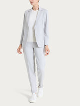 Blazer due bottoni in Cashmere Compact Neri Donna - Ragno