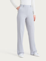 Pantalone ampio con tasche in Cashmere Compact Neri Donna - Ragno