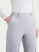 Pantalone ampio con tasche in Cashmere Compact Neri Donna - Ragno