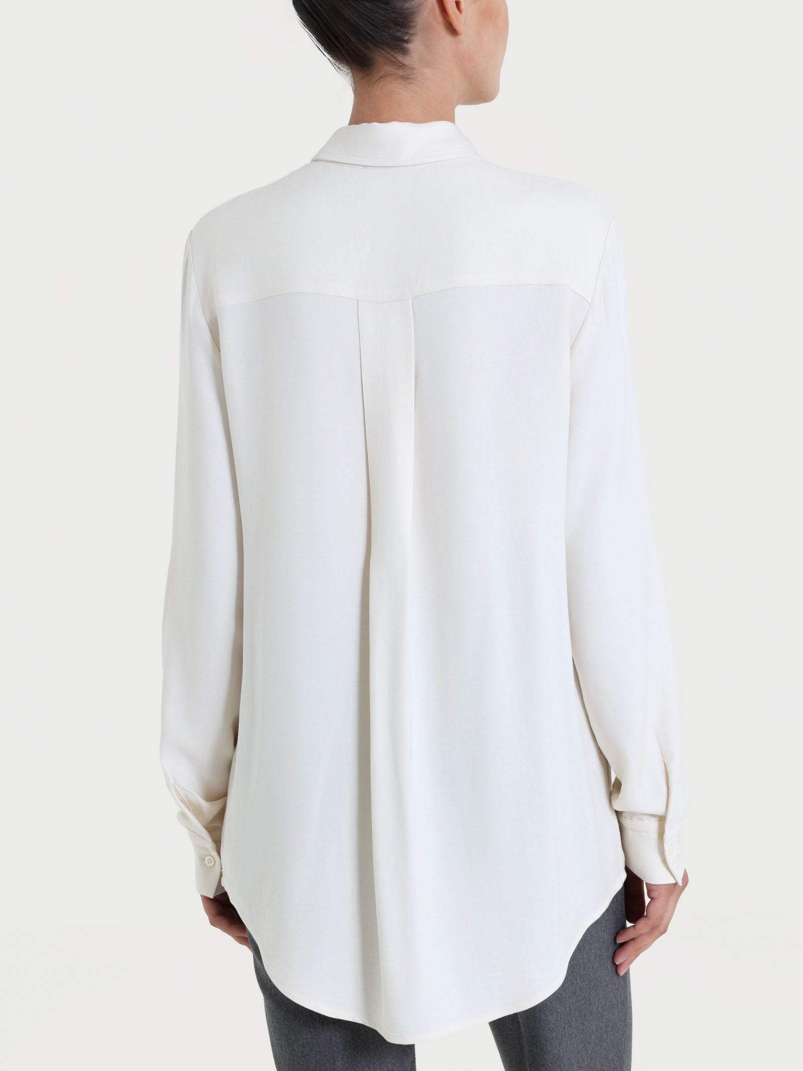 Camicia in Winter EcoSeta Bianchi Donna - Ragno