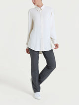 Camicia in Winter EcoSeta Bianchi Donna - Ragno