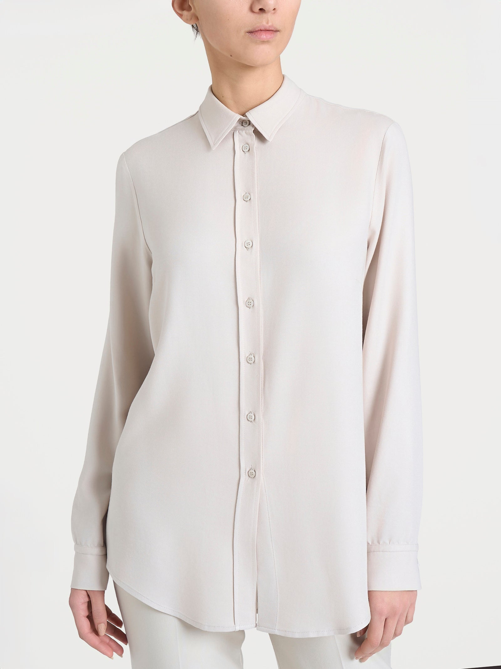 Camicia in Winter EcoSeta Bianchi Donna - Ragno