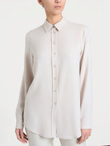 Camicia in Winter EcoSeta Bianchi Donna - Ragno