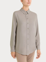 Camicia in Winter EcoSeta Grigi Donna - Ragno