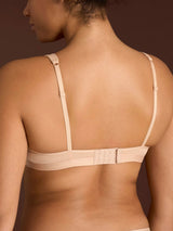 beYOUtiful YouUp - Reggiseno a vela in cotone elasticizzato Marroni Donna - Ragno