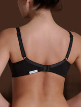 beYOUtiful YouUp - Reggiseno con ferretto in cotone elasticizzato Neri Donna - Ragno