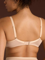 beYOUtiful YouUp - Reggiseno con ferretto in cotone elasticizzato Marroni Donna - Ragno