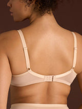 beYOUtiful YouUp - Reggiseno con ferretto in cotone elasticizzato  Marroni Donna - Ragno