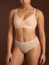 beYOUtiful YouUp - Reggiseno BC a pieno supporto in cotone elasticizzato Marroni Donna - Ragno