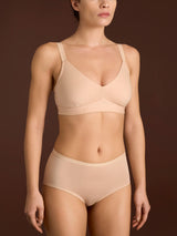 beYOUtiful YouUp - Reggiseno DE a pieno supporto in cotone elasticizzato Marroni Donna - Ragno