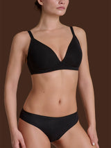 beYOUtiful YouUp - Reggiseno con imbottitura in cotone elasticizzato Neri Donna - Ragno