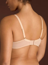 beYOUtiful YouUp - Reggiseno con imbottitura in cotone elasticizzato Marroni Donna - Ragno