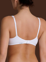 beYOUtiful YouUp - Reggiseno senza ferretto in cotone elasticizzato Bianchi Donna - Ragno