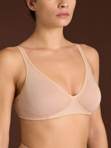 beYOUtiful YouUp - Reggiseno senza ferretto in cotone elasticizzato Marroni Donna - Ragno