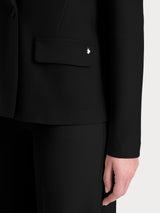 Blazer doppio petto in Compact Neri Donna - Ragno