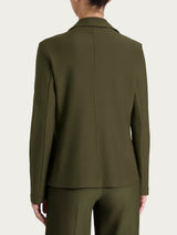 Blazer doppio petto in Compact Verdi Donna - Ragno