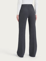 Pantalone ampio con tasche in Japanese Fleece Neri Donna - Ragno