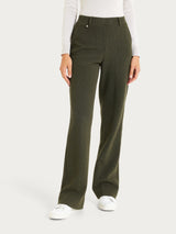 Pantalone ampio con tasche in Japanese Fleece Verdi Donna - Ragno