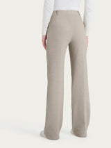 Pantalone ampio con tasche in Japanese Fleece Grigi Donna - Ragno